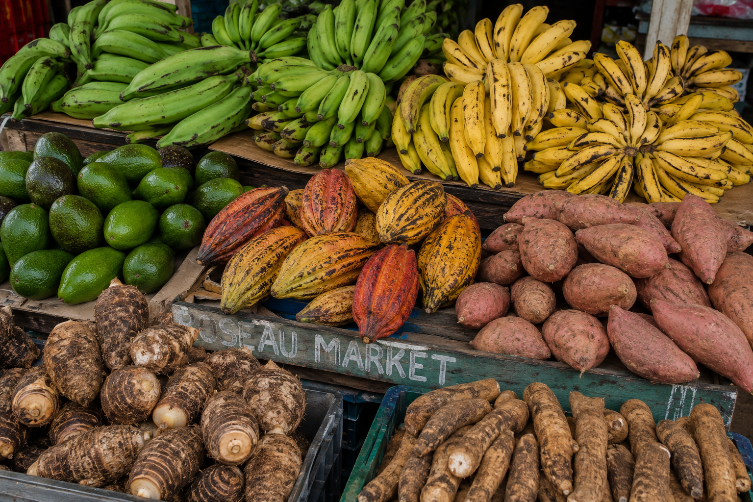 roseau market concept @tdnradiocaribbean