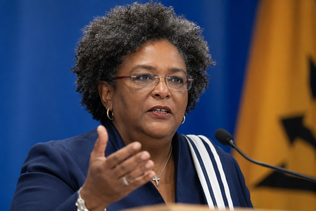 Barbados’ Mia Mottley Defends Reparations Push, Dismisses UK Criticism as Global Debate Intensifies